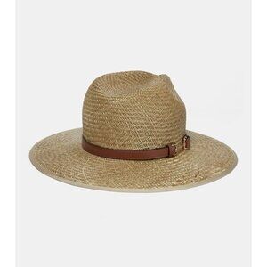 NWT GUCCI Hat Straw Fedora Sz S 100% Authentic